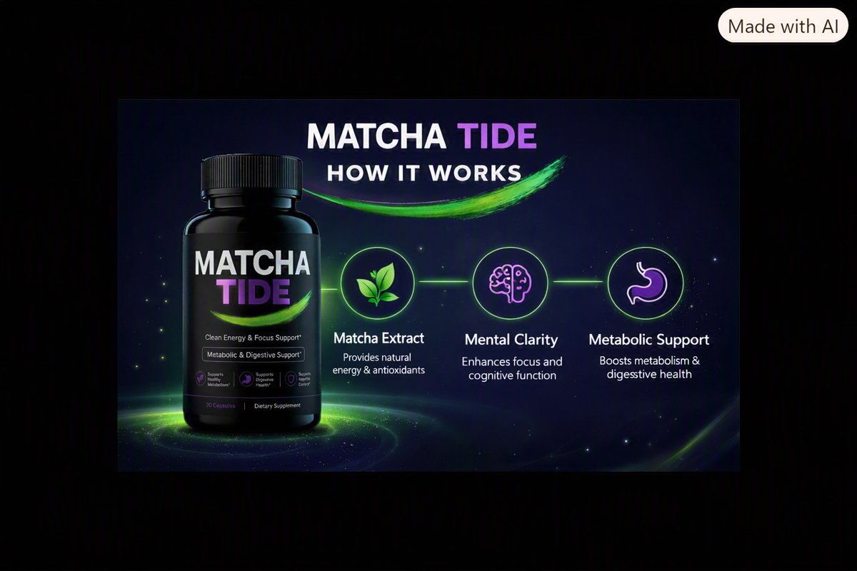 MatchaTide supports gut-driven metabolism